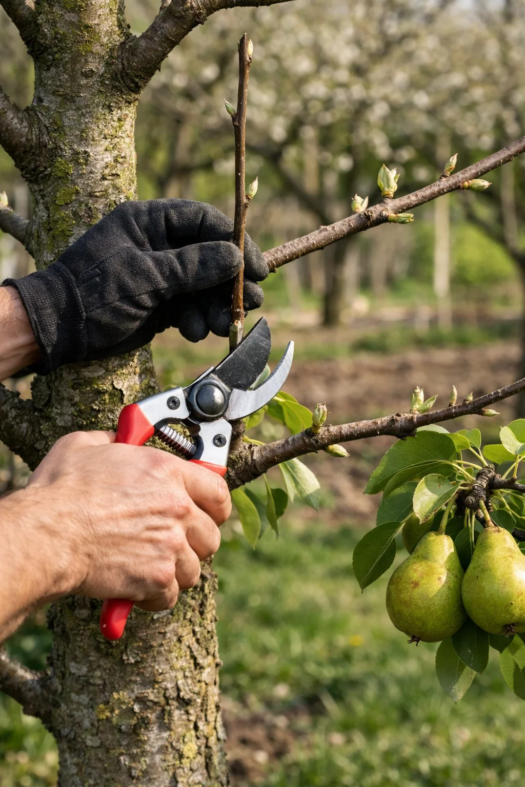 Обрезка груши весной: как укротить водяные побеги и получить щедрый урожай