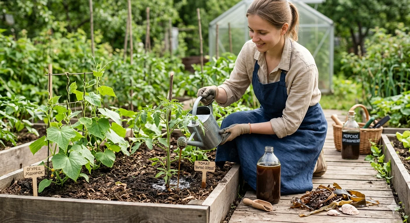 Что входит в состав морских органических удобрений
